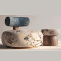 Monaco Barrel Chair with stool