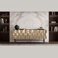Champagne Block Cabinet