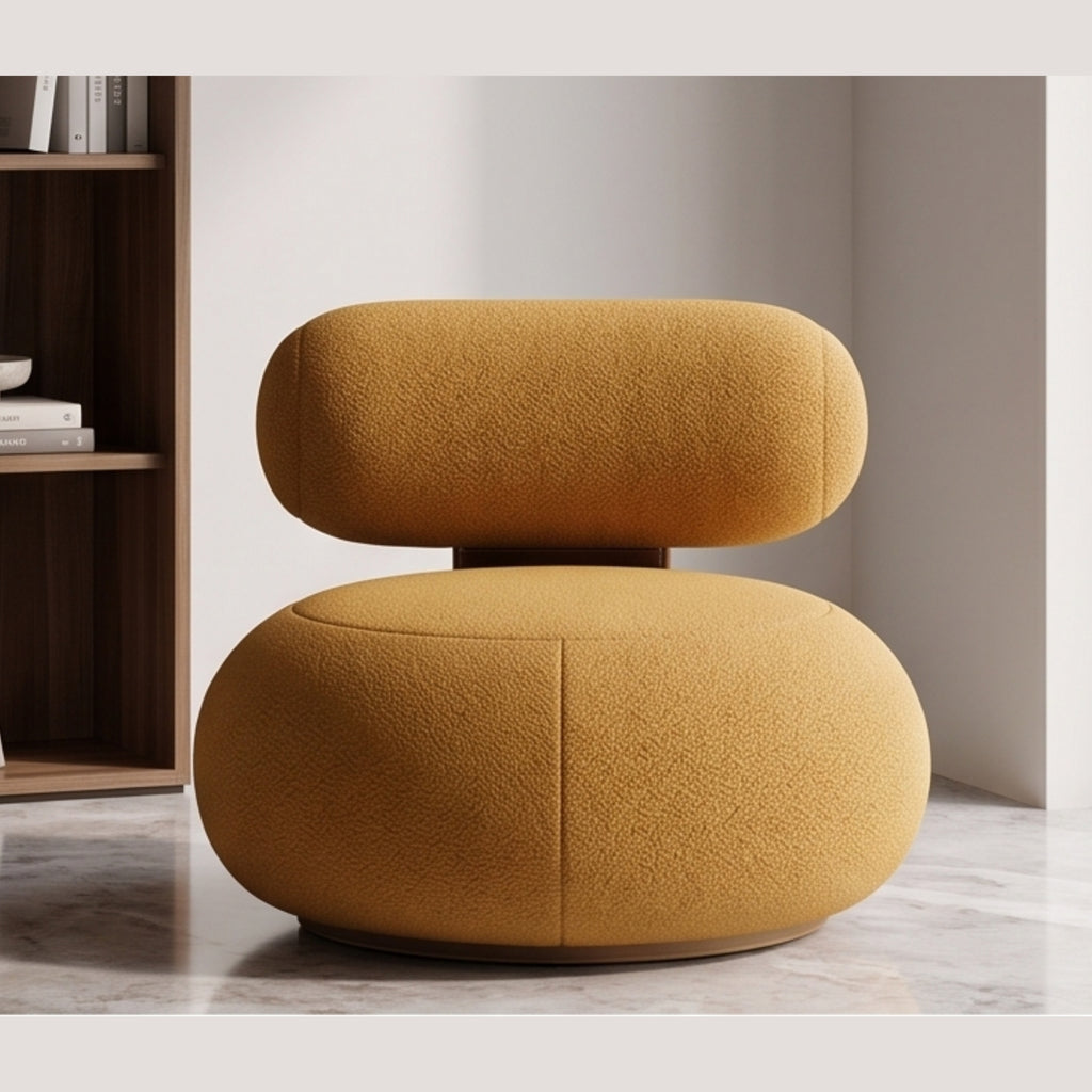 Mustard Pebble Chair
