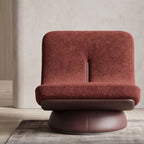 Chaise Orbit en Velours