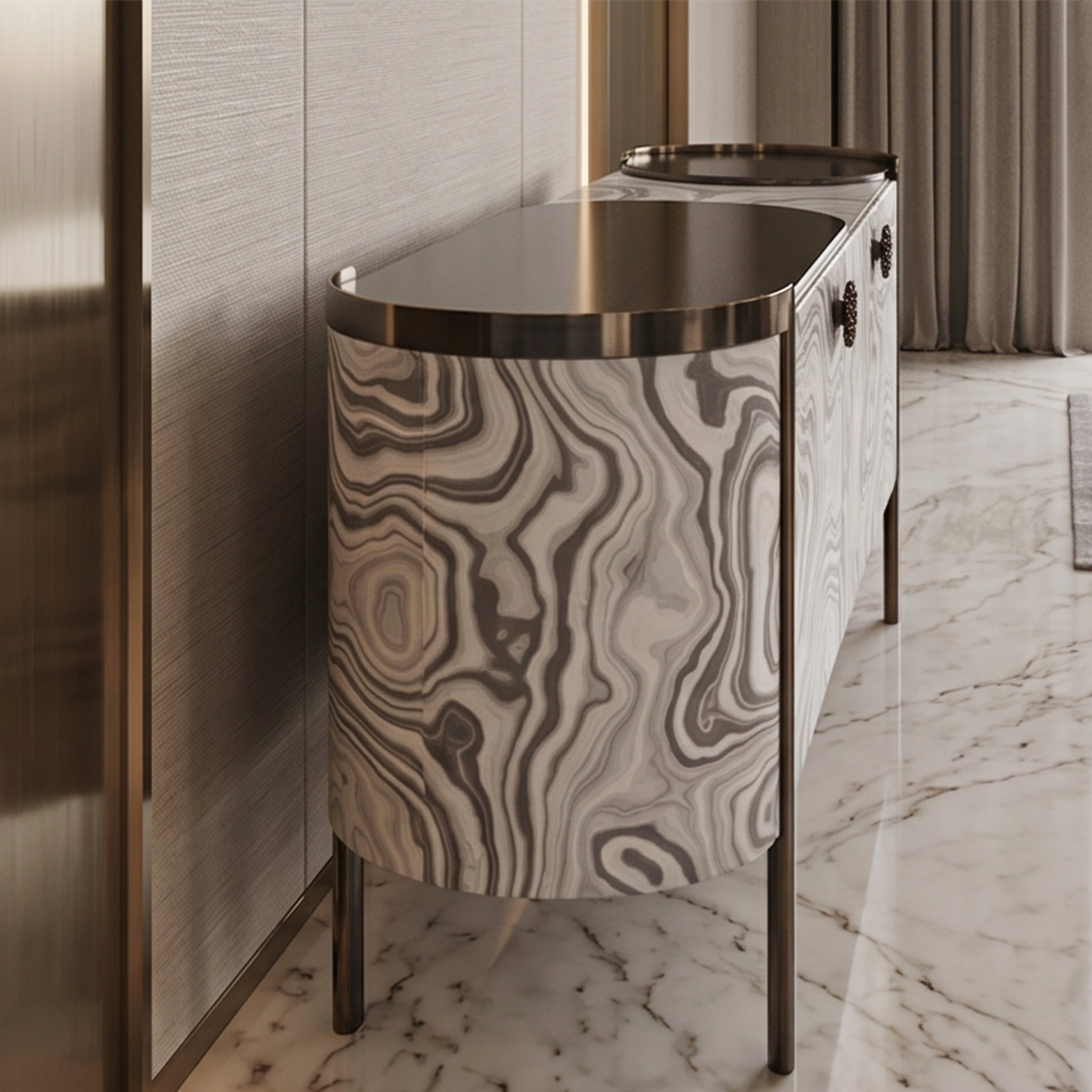 Imperial Marble Console