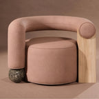 Blush Ring Ottoman
