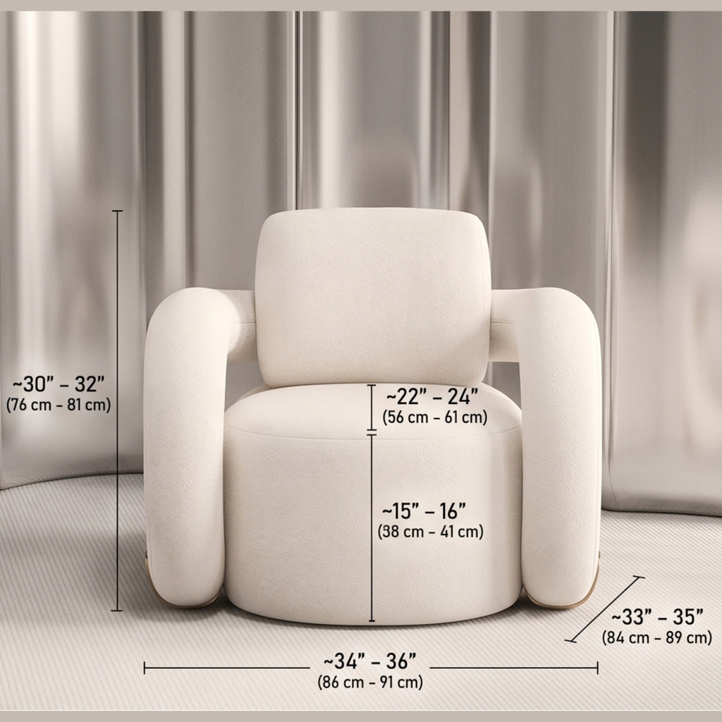 White Knot Chair