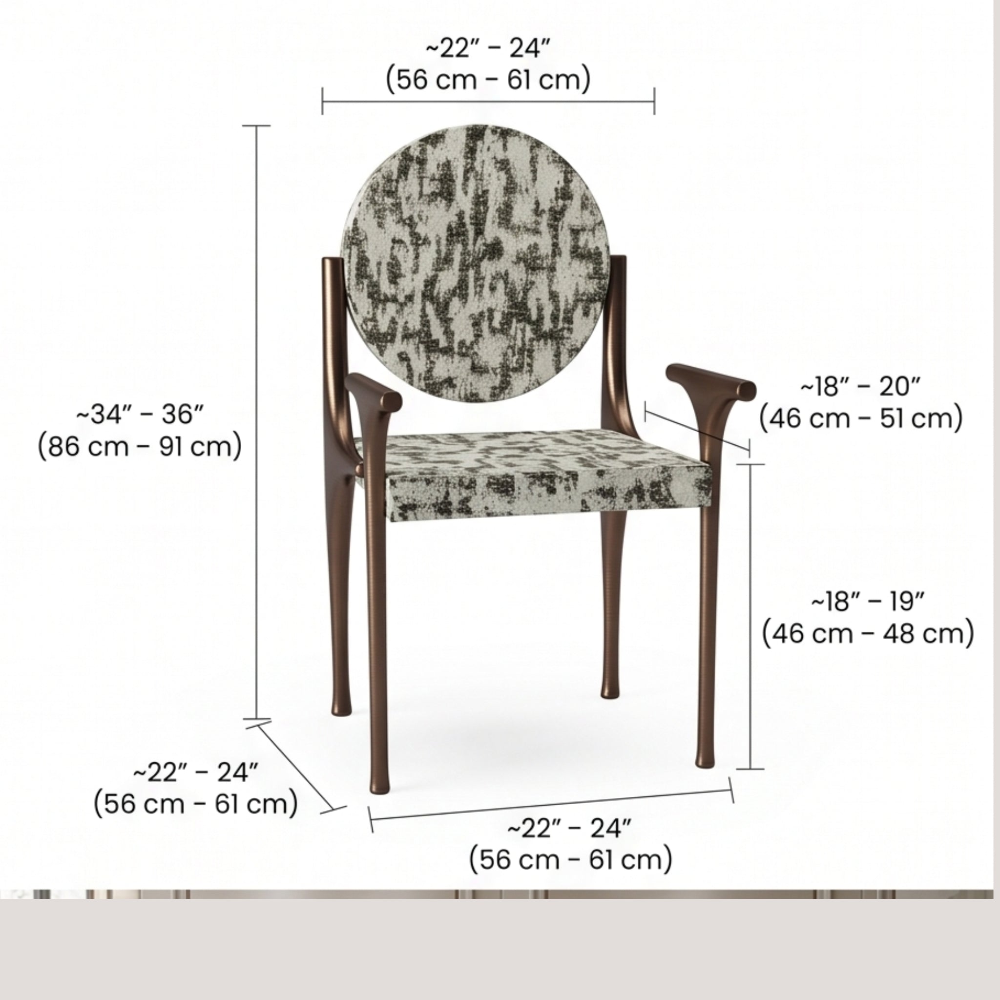 Bronze Lace Chair