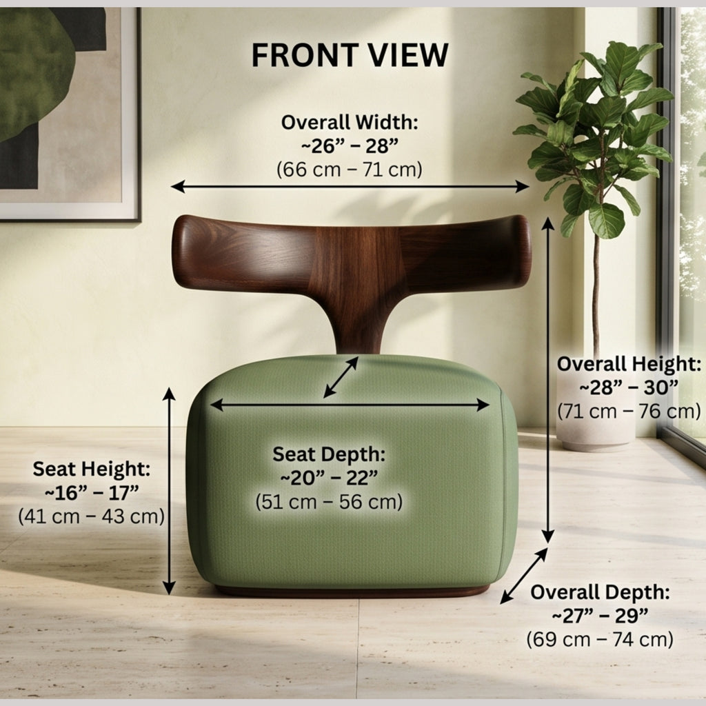 Sage Cube Chair