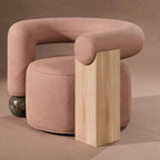Blush Ring Ottoman