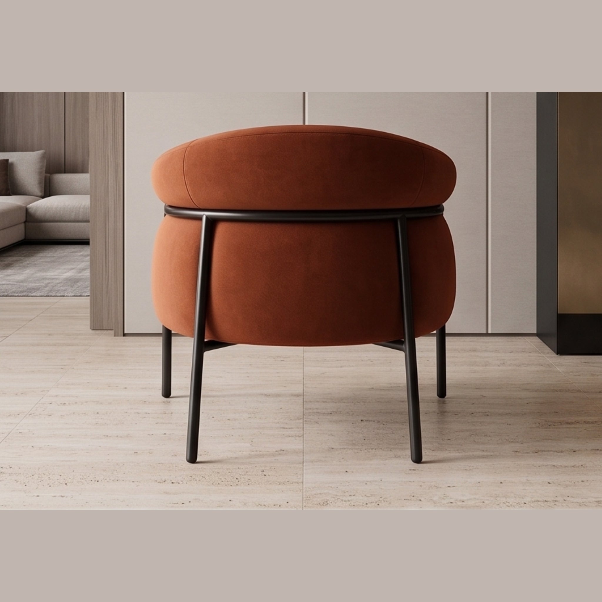 Rust Nest Chair