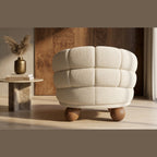 Snowdrop Boucle Chair