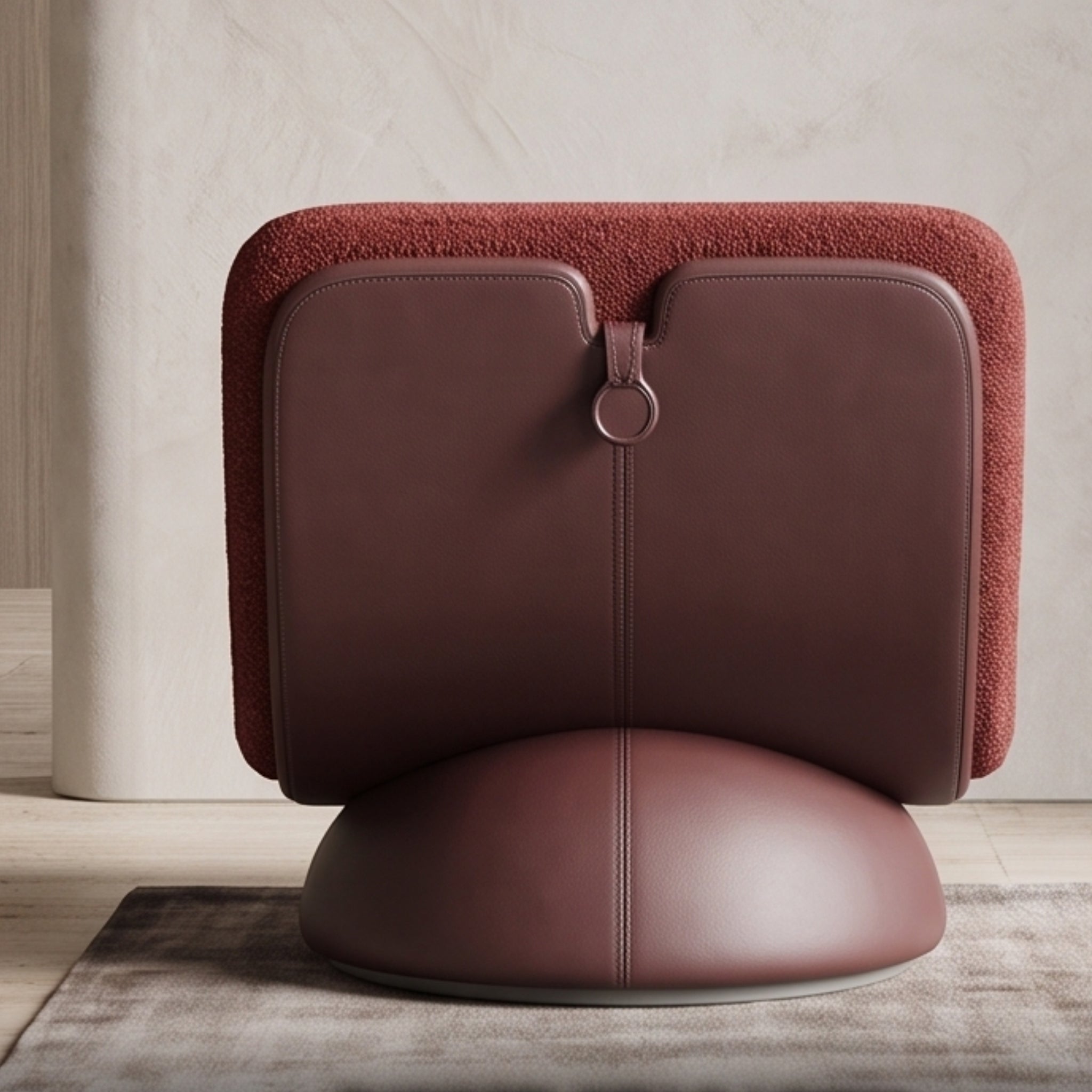 Velvet Orbit Chair