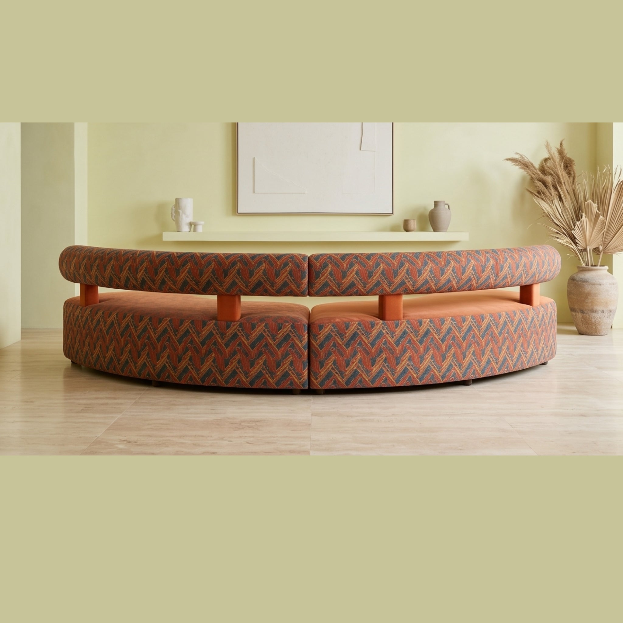 The Sunset Serpentine Sofa