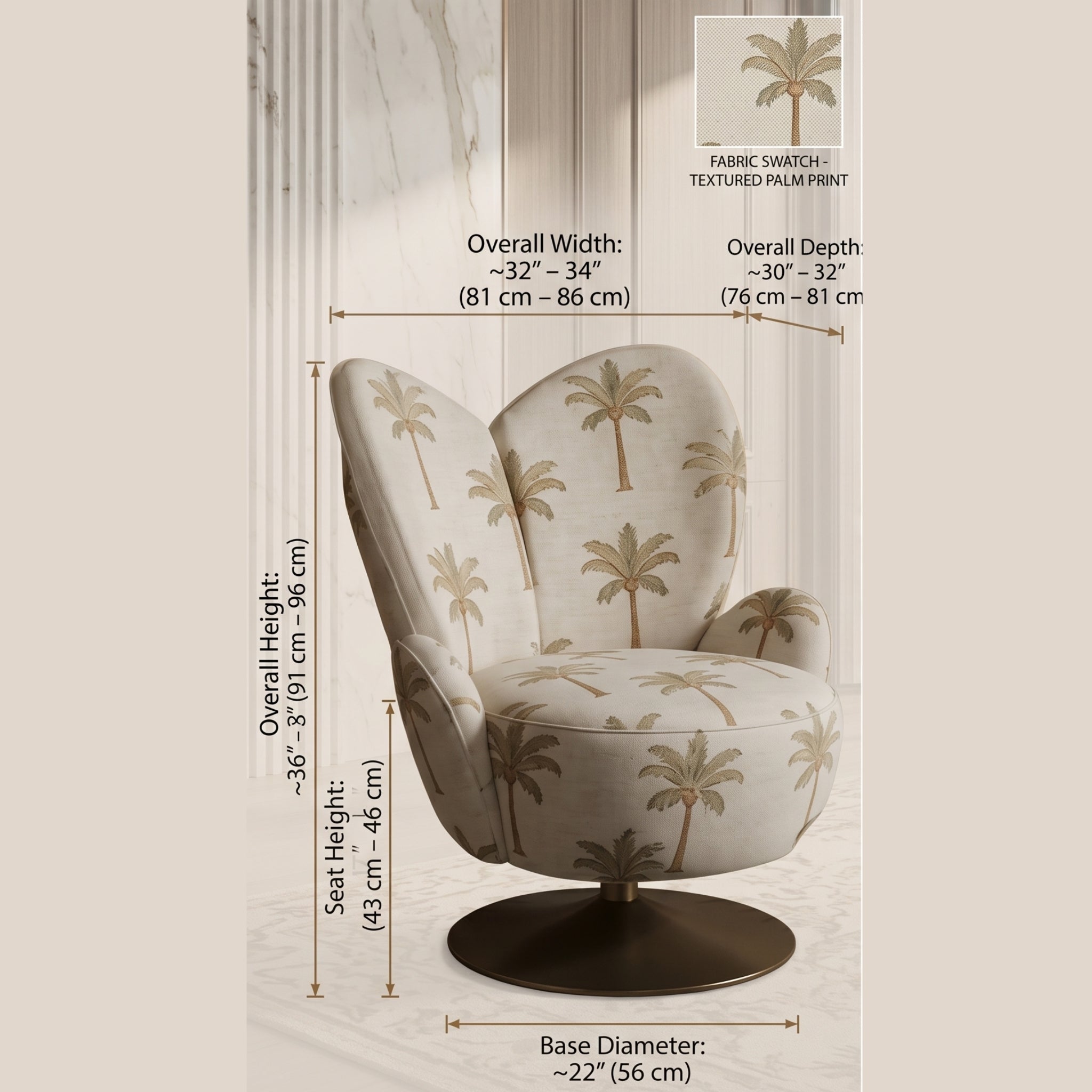 Oasis Swivel Chair