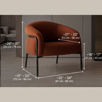 Rust Nest Chair