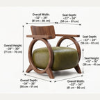 Monsoonblue El Tiempo lounge chair