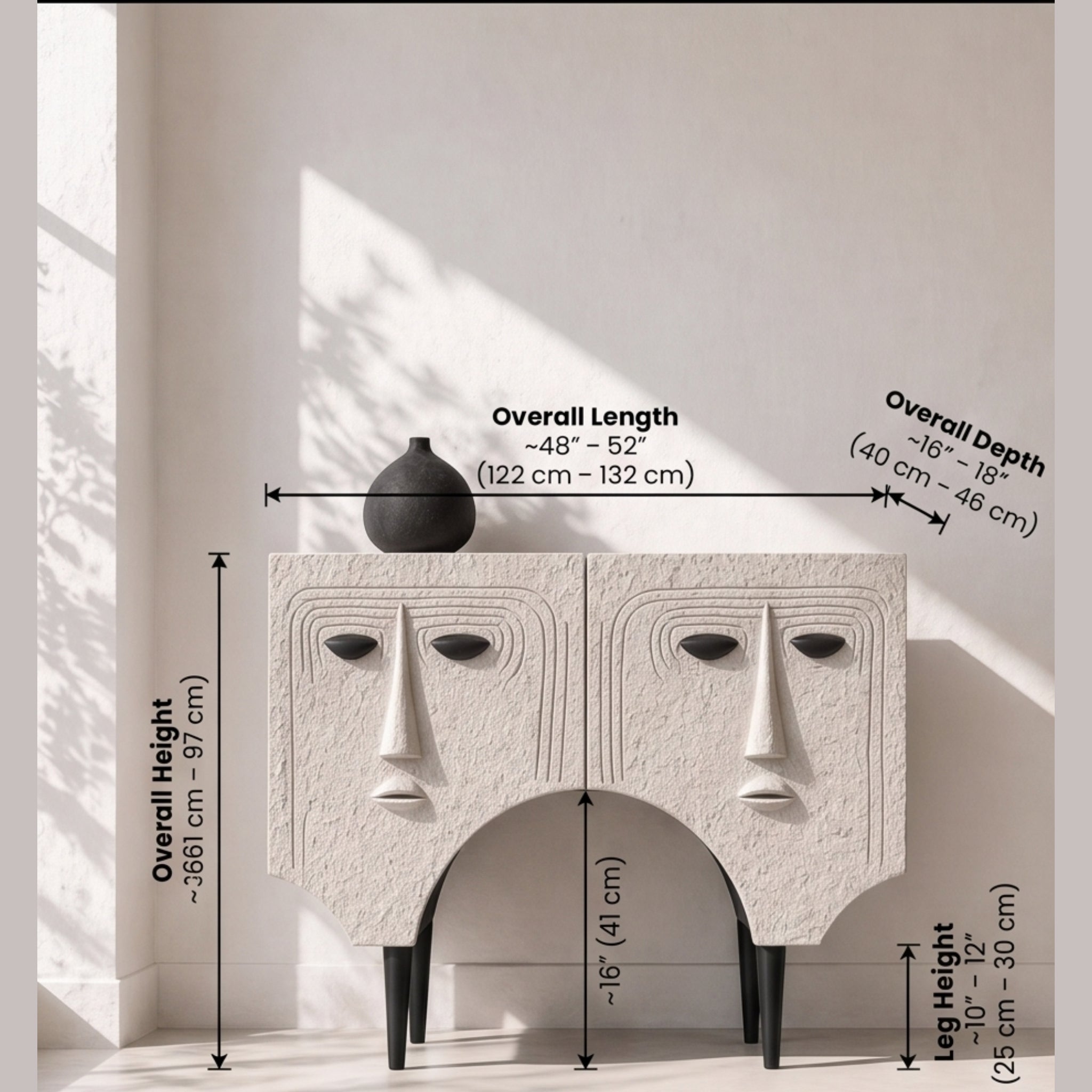 Tribal Arch Cabinet