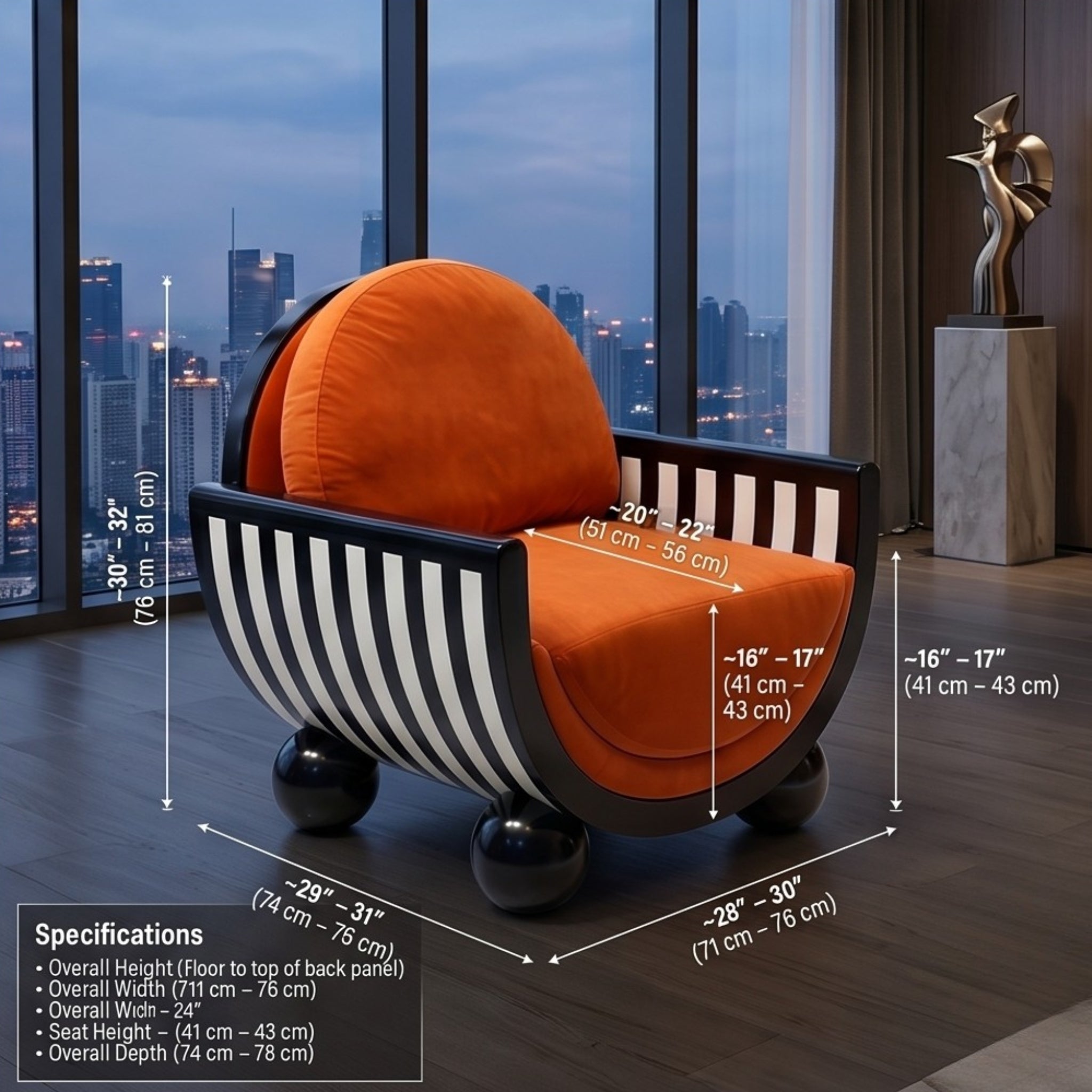 Circus Orb Stool