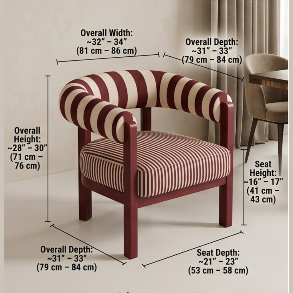 Candy Stripe Chair