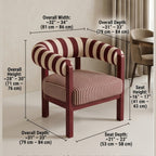 Candy Stripe Chair