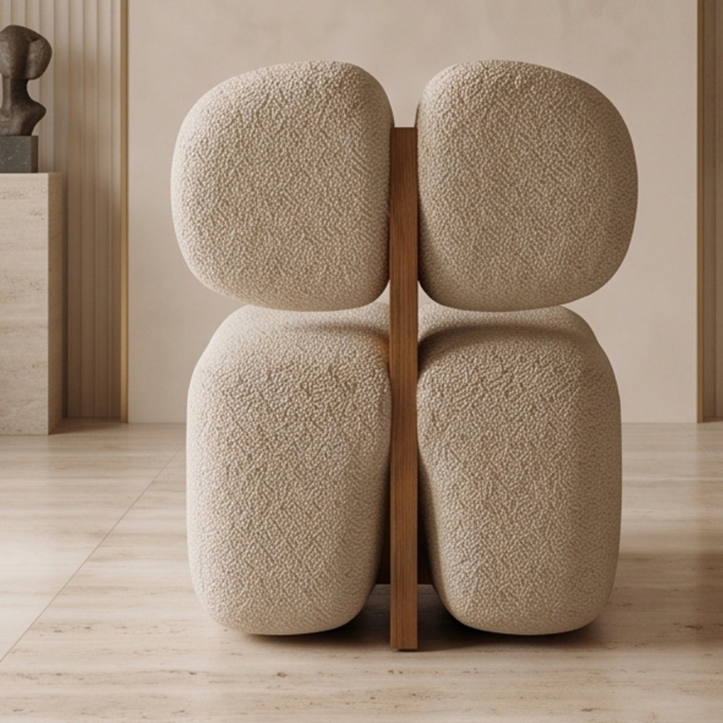 Boucle Teddy Chair