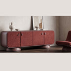 Chaise Orbit en Velours