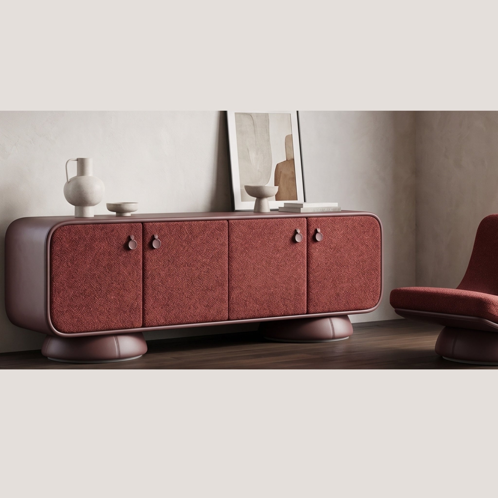 Velvet Orbit Chair