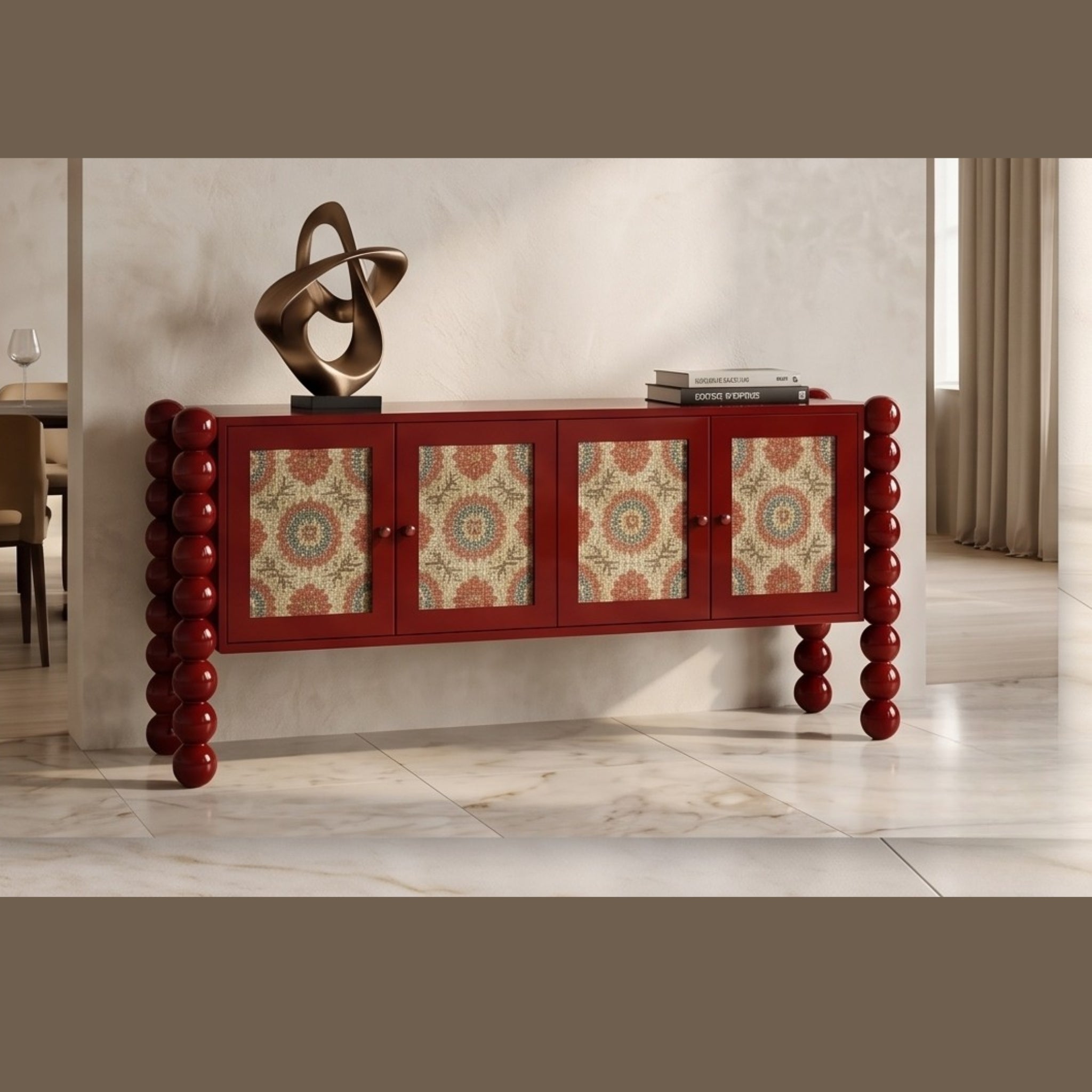 Ruby Bead Bench